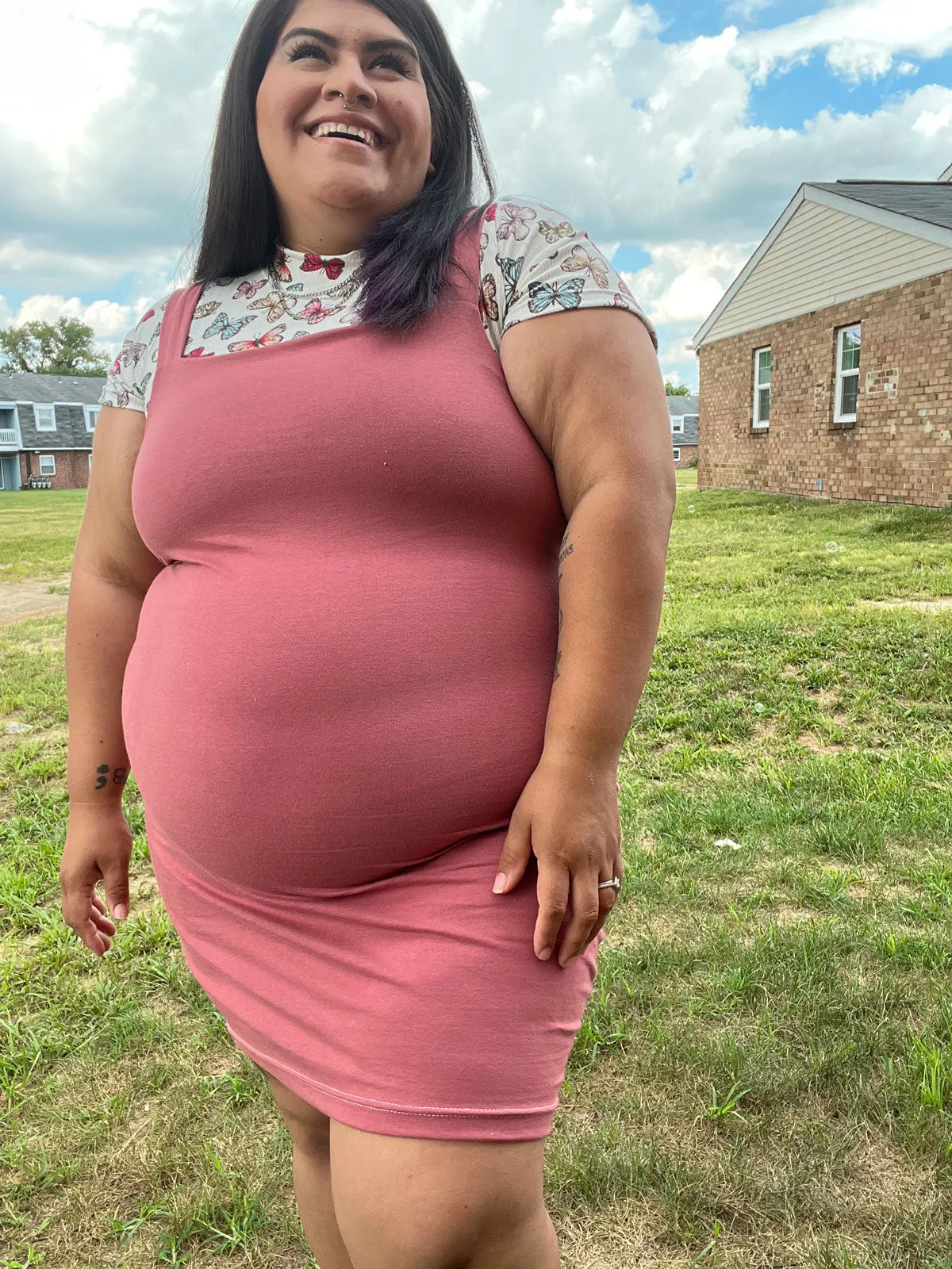 Adult Margot Square Neck Dress & Separates