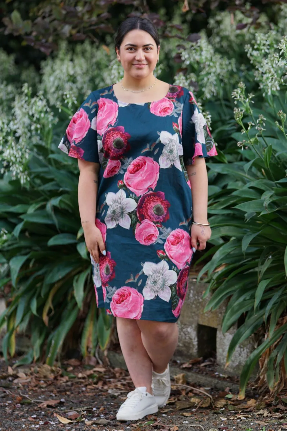 Carey Dress - Botanica Teal | SALE