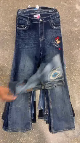 Discounted:Y2k Unique Flare Jeans(RX-627)
