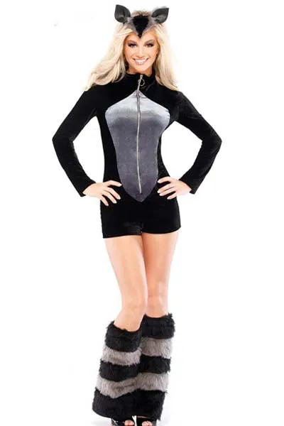 Furry Raccoon Costume