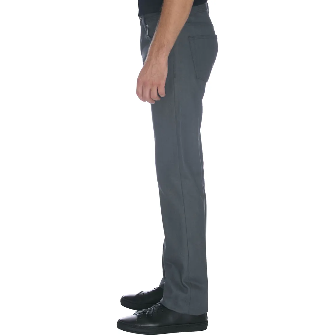 Grey Narrow Fit 14 oz Denim Jeans