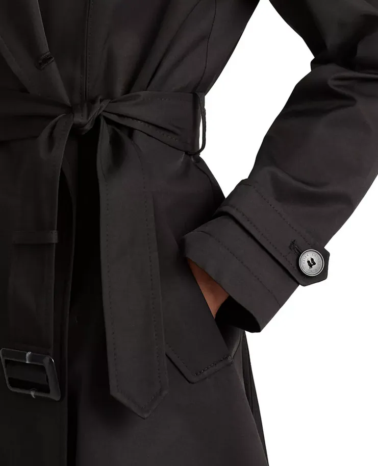Lauren Ralph Lauren Belted Water Resistant Trench Coat