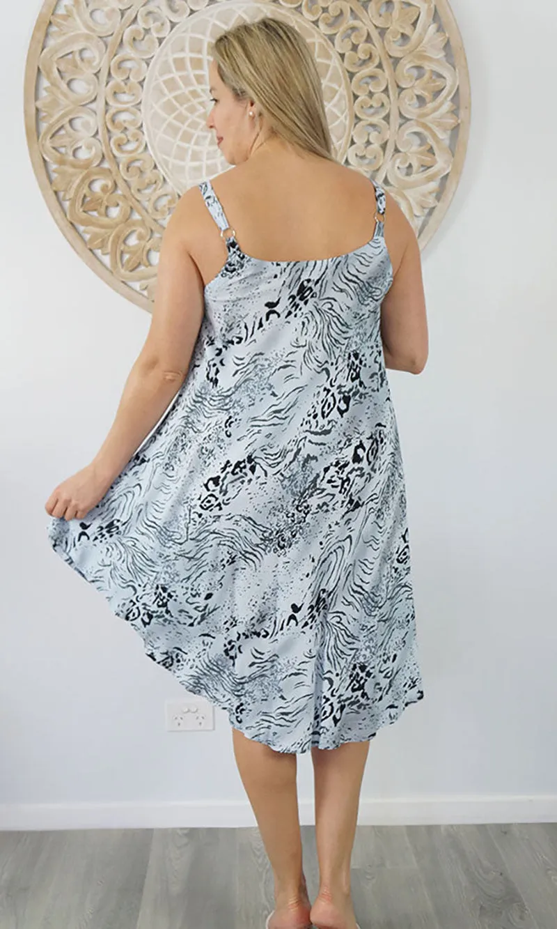 Rayon Dress Montego Ripple, More Colours