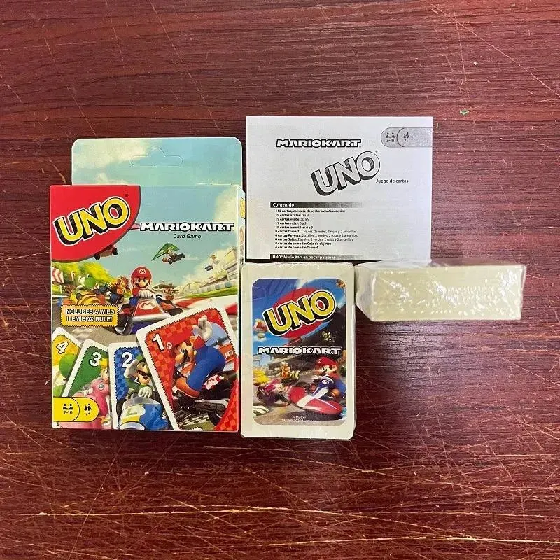 UNO Mario Kart Card Game